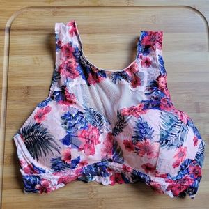 Floral bra